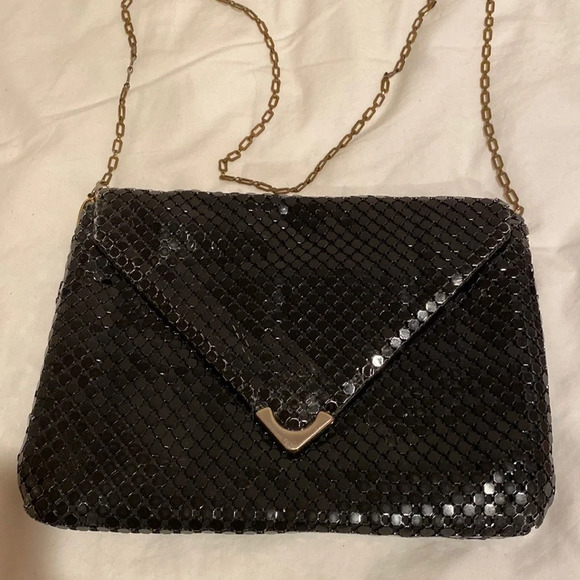 Sequins shiny Crossbody bag black - Picture 1 of 9